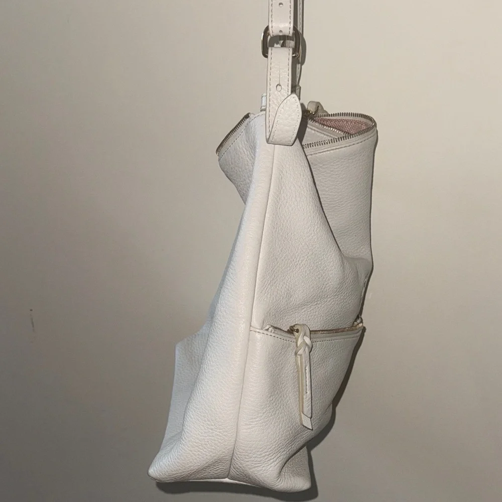 Dooney & Bourke White Leather Backpack